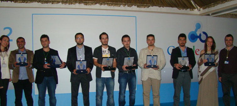 2012 Google Platin Kategori Ödülü Kazandık