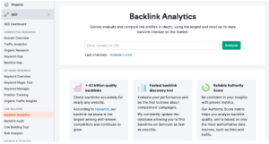Semrush ile Backlink Analizi